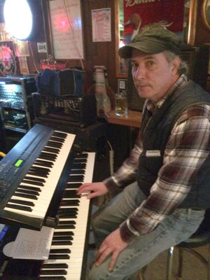 Johnny Keys at Big Johns Pub in
                                  Newfoundland, NJ